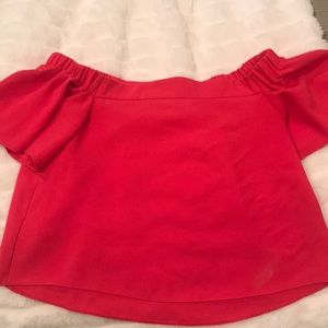 Off the shoulder top shop shirt